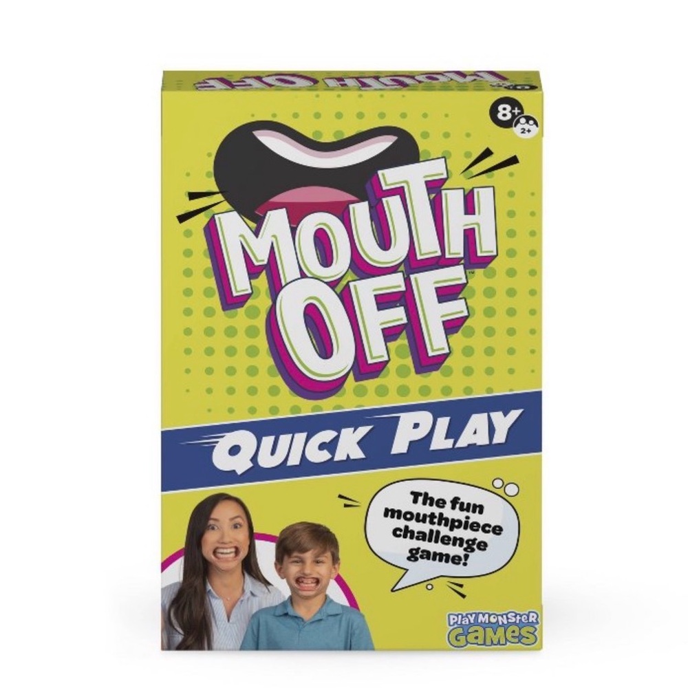 Mouth Off Quick Play Game - Yellow